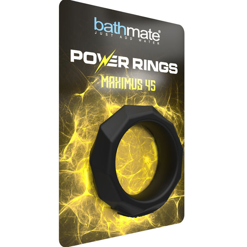 BATHMATE Power Ring Maximus 45 – Anillo Flexible De Silicona Médica Para Mayor Confort