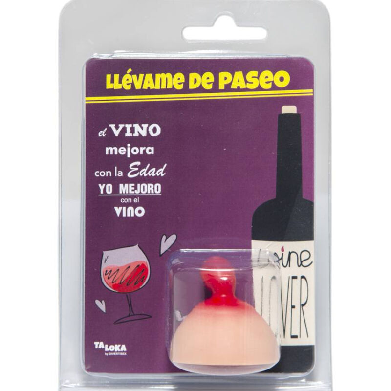 Comprar TALOKA Tapón Vino Original – Decoración Divertida Para Botellas De Vino-Noxtic
