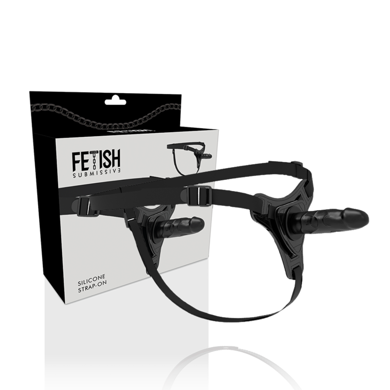 Comprar FETISH Arnés Submisivo Negro – Silicona Suave Para Comodidad y Ajuste Perfecto-Noxtic
