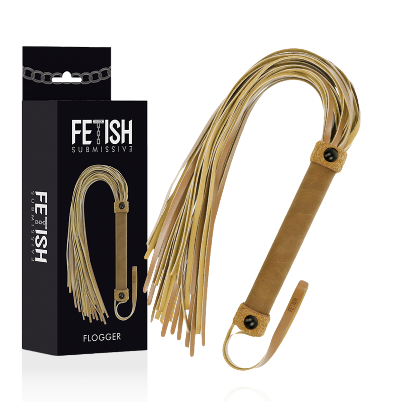 Comprar Fetish Submissive Origen – Látigo De Cuero Vegano Con Diseño Elegante y Sensacional-Noxtic