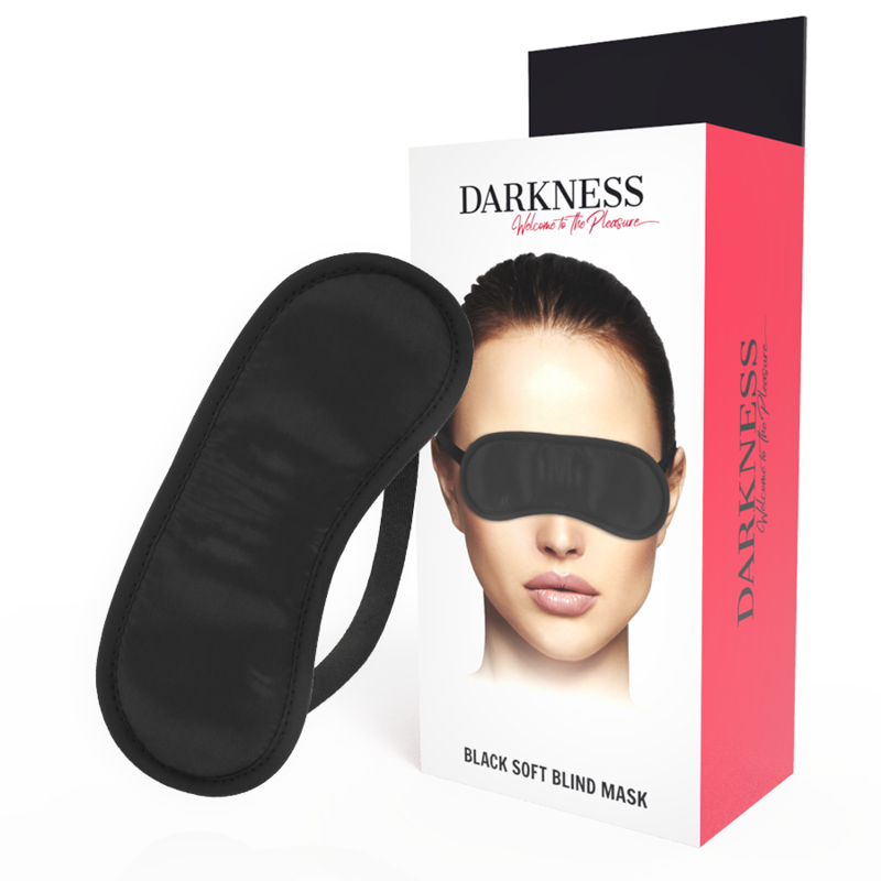 Comprar DARKNESS Máscara Antifaz Negro Recto – Confortable Y Ajustable Para Sueño Profundo-Noxtic