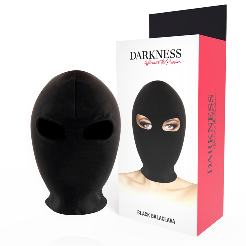 Comprar DARKNESS Submission Máscara Negra – Ajuste Perfecto Con Tejido Confortable Para Experiencia Única-Noxtic