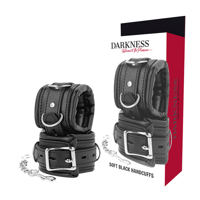 Comprar DARKNESS Esposas Acolchadas – Accesorio Elegante Para Explorar el Placer Con Confianza-Noxtic