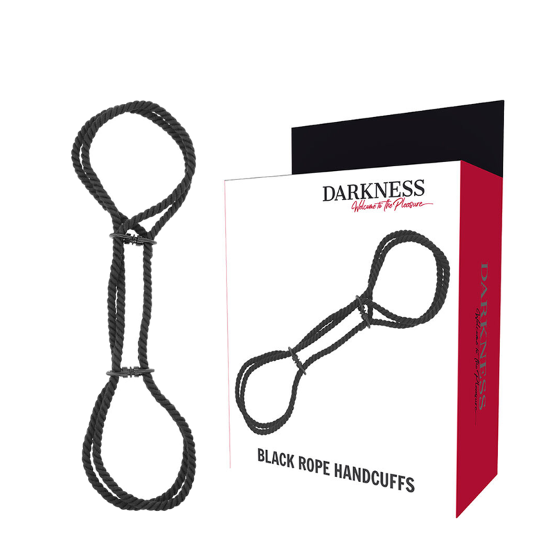 Comprar DARKNESS Esposas de Cuerda 100 Por Ciento Algodón – Suaves y Cómodas Para Nuevas Experiencias de Placer-Noxtic