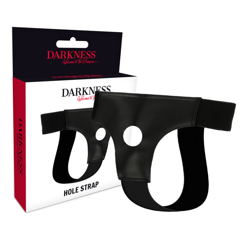 Comprar DARKNESS Arnés Con Agujero Talla Única – Diseño Versátil Para Juegos De Dominación Y Sumisión-Noxtic