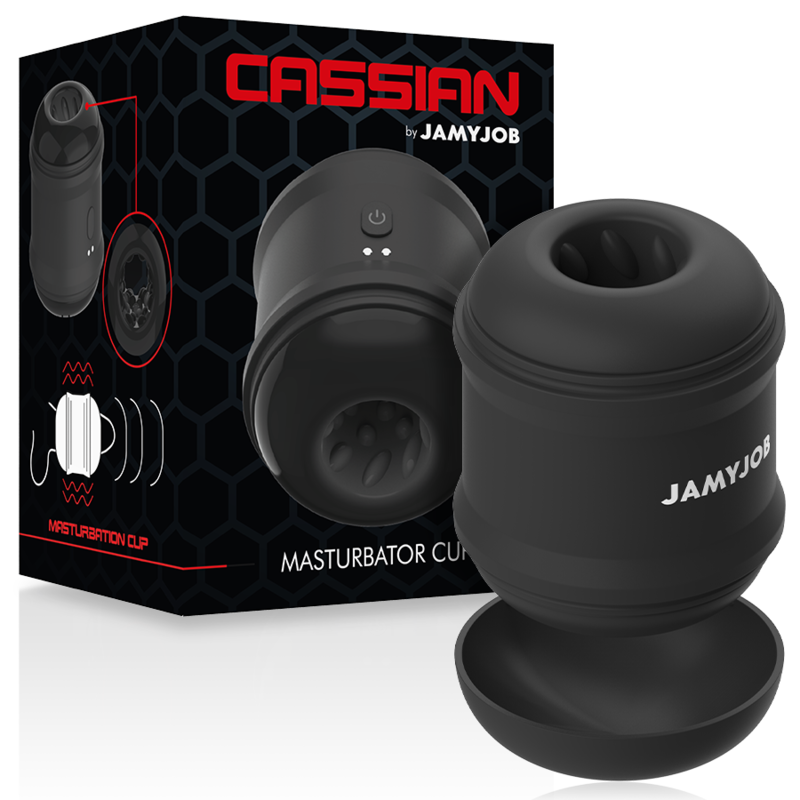 Comprar JAMYJOB Cassian Vibrador Compacto – Masturbador Con Textura Sinuosa Para Placer Visual-Noxtic