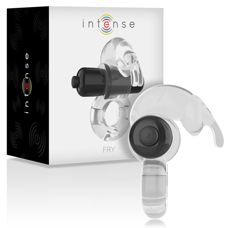 Comprar INTENSE Anillo Vibrador Transparente – Diseño Flexible Para Placer Prolongado-Noxtic