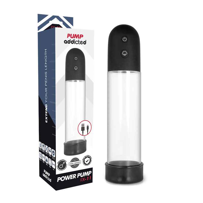Comprar PUMP ADDICTED Bomba Erección RX11 Automática – Eficacia Avanzada Para Mejores Resultados-Noxtic
