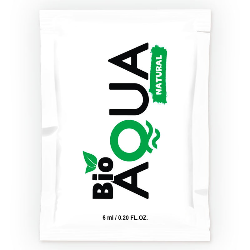 Comprar BIOAQUA Lubricante Con Ingredientes Naturales Base Agua 6 ML – Sensación Suave Para Placer Natural-Noxtic
