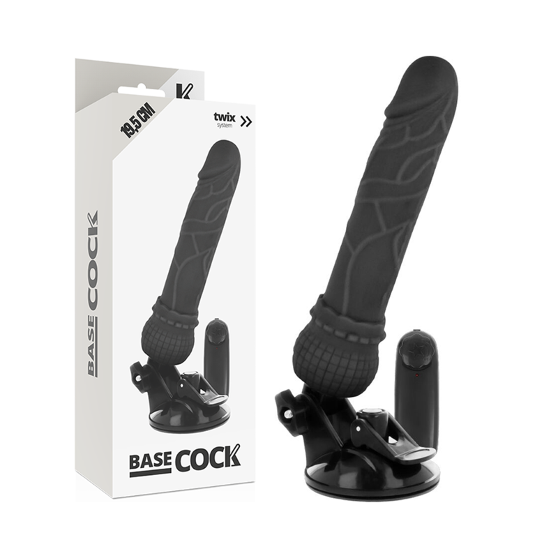 Comprar Basecock Vibrador Realista Con Control Remoto 19.5 Cm – Diseño Ergonómico Para Placer Personalizable-Noxtic