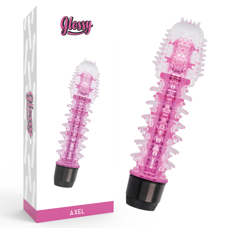 Comprar GLOSSY Axel Vibrador Rosa – Diseño Ergonómico Con Material Hipoalergénico Para Placer Seguro-Noxtic