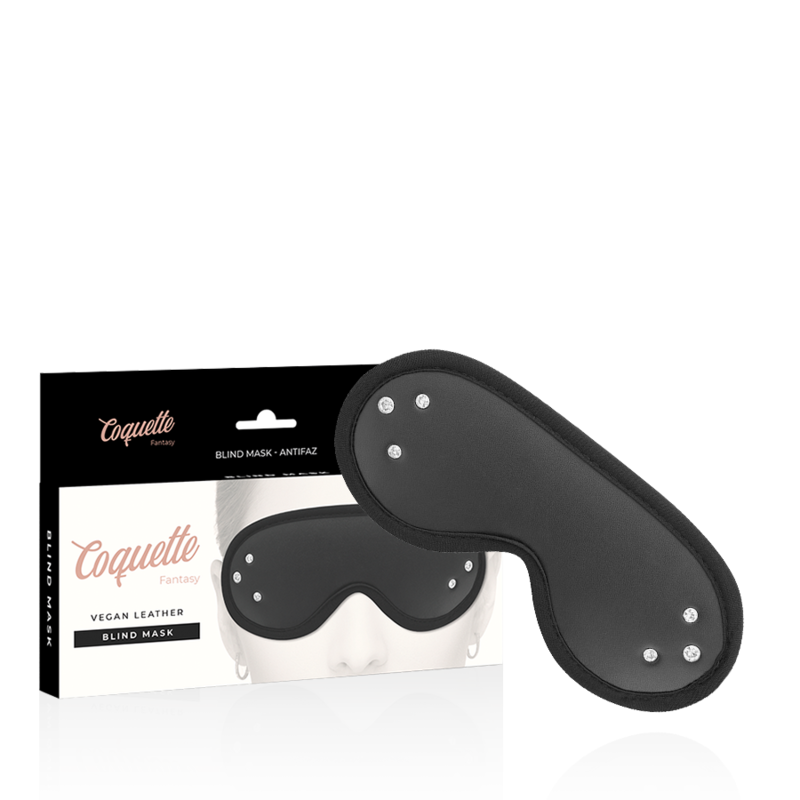 Comprar COQUETTE Chic Desire – Antifaz De Cuero Vegano Con Forro De Neopreno Para Estilo Y Comodidad-Noxtic