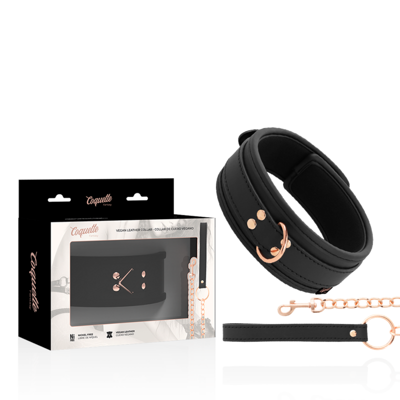 Comprar Coquette Chic Desire Collar Fantasy – Cuero Vegano Con Forro De Neopreno Para Comodidad Y Estilo-Noxtic