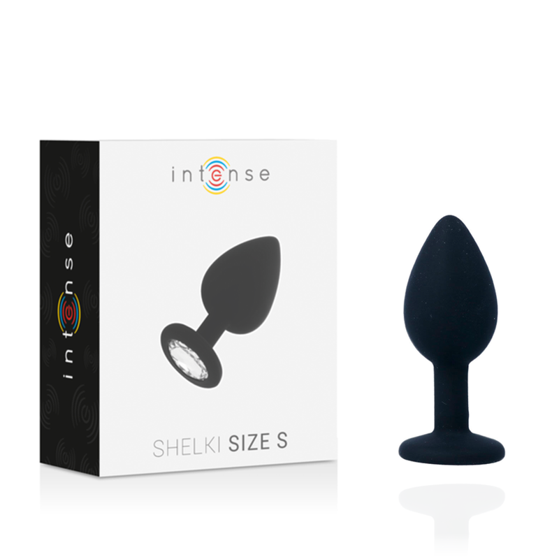 Comprar INTENSE Shelki S Plug Anal Negro – Silicona Médica Hipoalergénica Para Placer Seguro-Noxtic