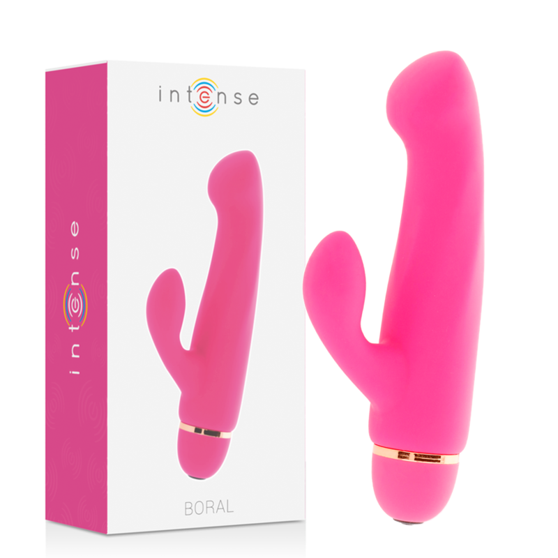 Comprar Intense Boral 20 Velocidades Rosa – Vibrador De Silicona Suave Con Diseño Elegante-Noxtic