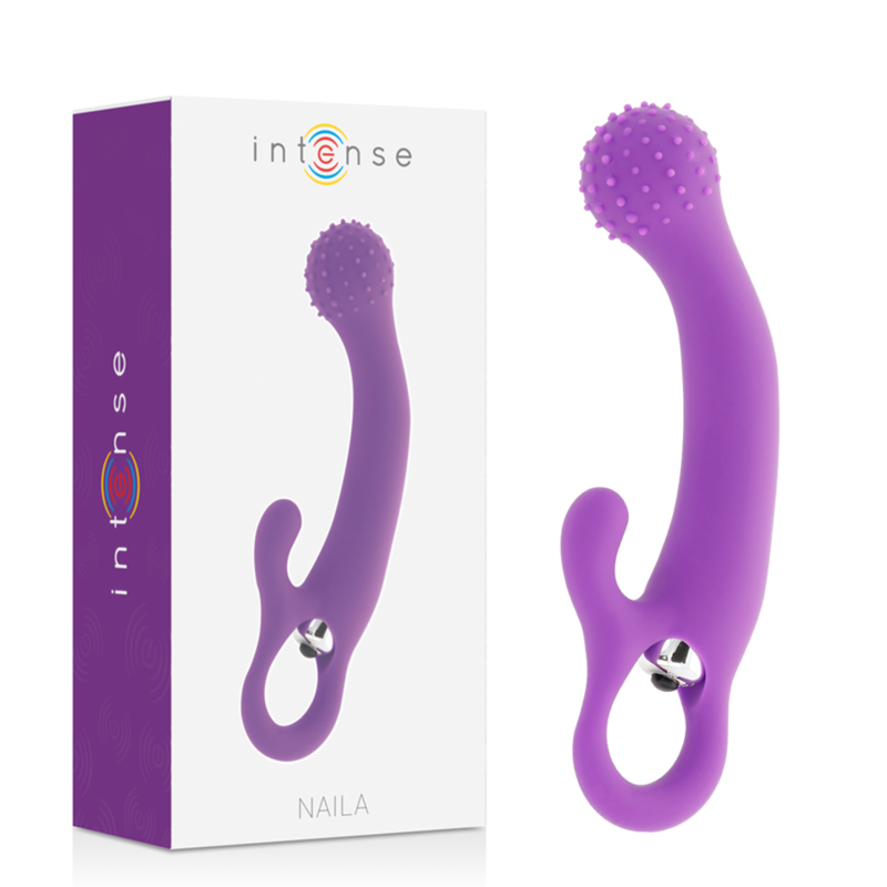 Comprar INTENSE Naila Vibrador De Silicona Lila – Diseño Ergonómico Para Placer Personalizado-Noxtic