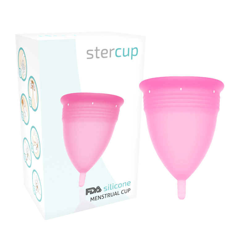 Coppetta mestruale Stercup taglia L – Silicone approvato per uso medico per il comfort quotidiano