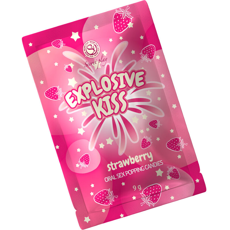Comprar SECRETPLAY Caramelos Explosivos Fresa – Experiencia Sensorial Divertida Para Momentos Únicos-Noxtic