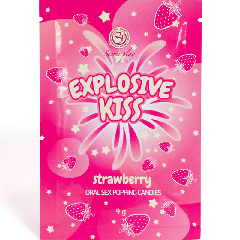 Comprar SECRETPLAY Caramelos Explosivos Fresa – Experiencia Sensorial Divertida Para Momentos Únicos-Noxtic