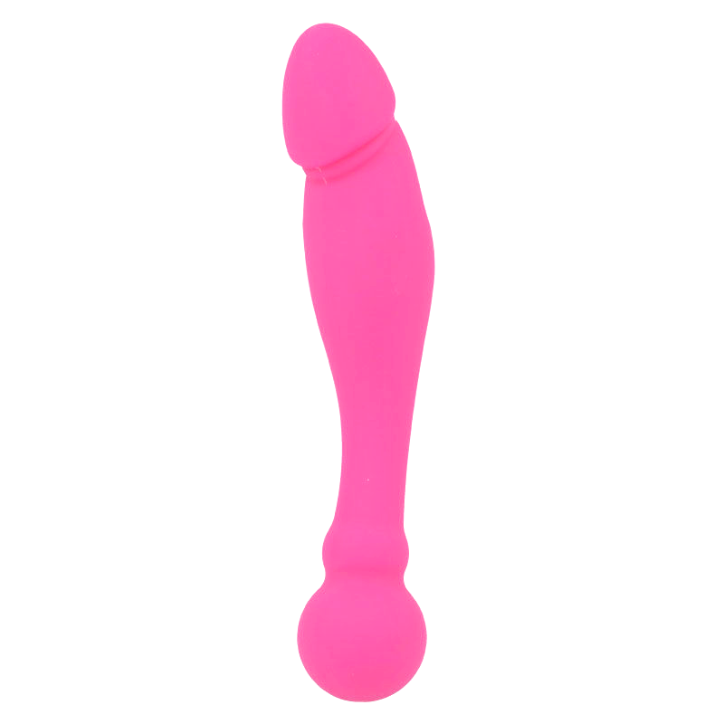 INTENSE Silicone Rick Dual Rosa – Juguete Erótico Con Diseño Elegante Y Funcionalidad Avanzada
