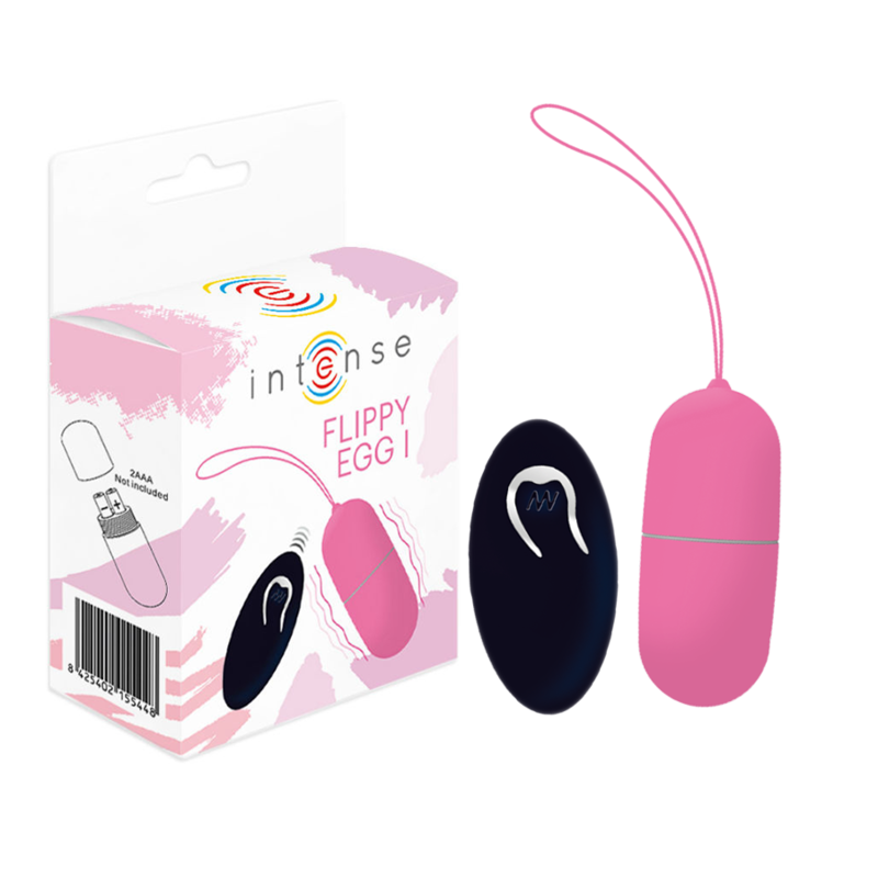 Comprar INTENSE Flippy Huevo Control Remoto Rosa – Bala Vibradora Compacta Con Control Inalámbrico-Noxtic