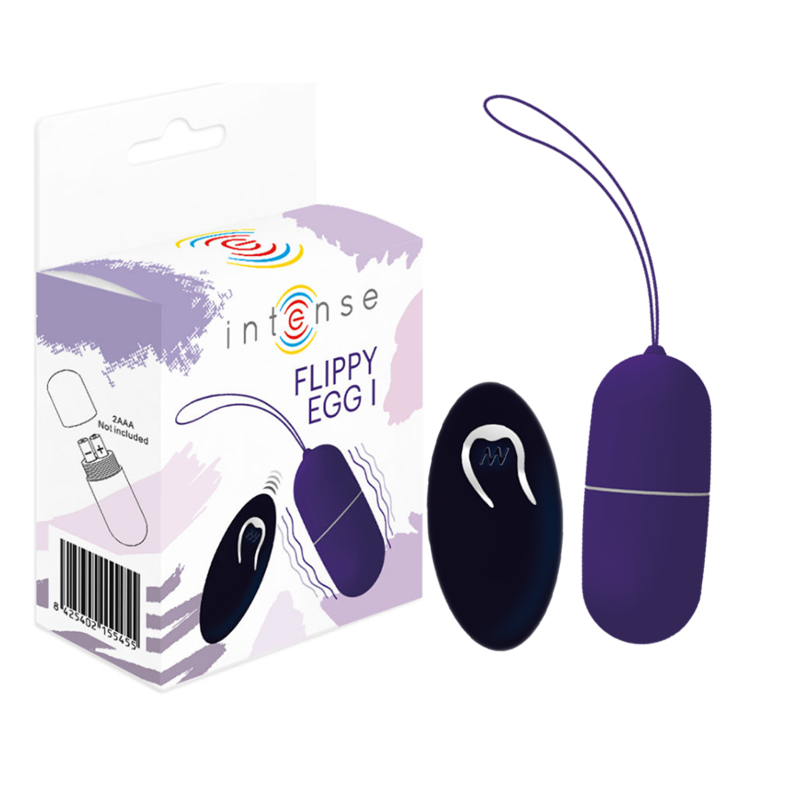 Comprar Intense Flippy Huevo Control Remoto Lila – Bala Vibradora Compacta Con Control A Distancia-Noxtic