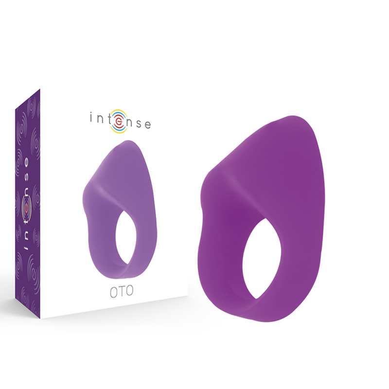 Comprar INTENSE OTO Anillo Vibrador Recargable Lila – Vibraciones Fuertes Para Mayor Placer Compartido-Noxtic