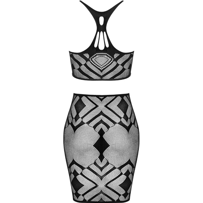 Comprar OBSESSIVE K101 Top Y Falda S M L – Conjunto De Lencería Elegante Para Comodidad Y Estilo-Noxtic