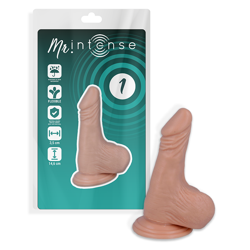 Comprar MR Intense Dildo Realista 14.6 CM – Tacto Suave Con Diseño Natural-Noxtic