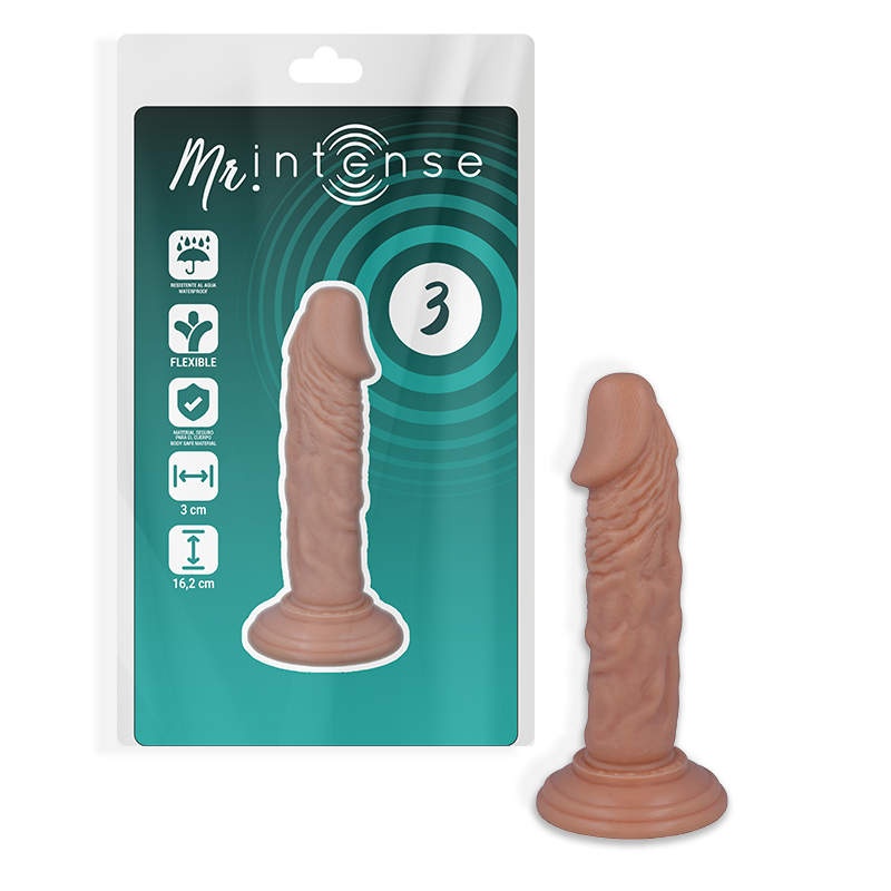 Comprar MR Intense Dildo Realista 16.2 Cm – Tacto Suave Con Diseño Natural Para Comodidad-Noxtic