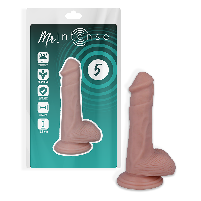 Comprar MR Intense Dildo Realista 16.5 CM – Diseño Suave Para Placer Auténtico-Noxtic