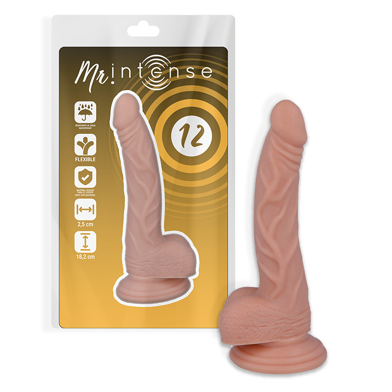 Comprar MR INTENSE Dildo Realista 18.2 CM – Tacto Suave Con Formas Naturales Para Uso Versátil-Noxtic
