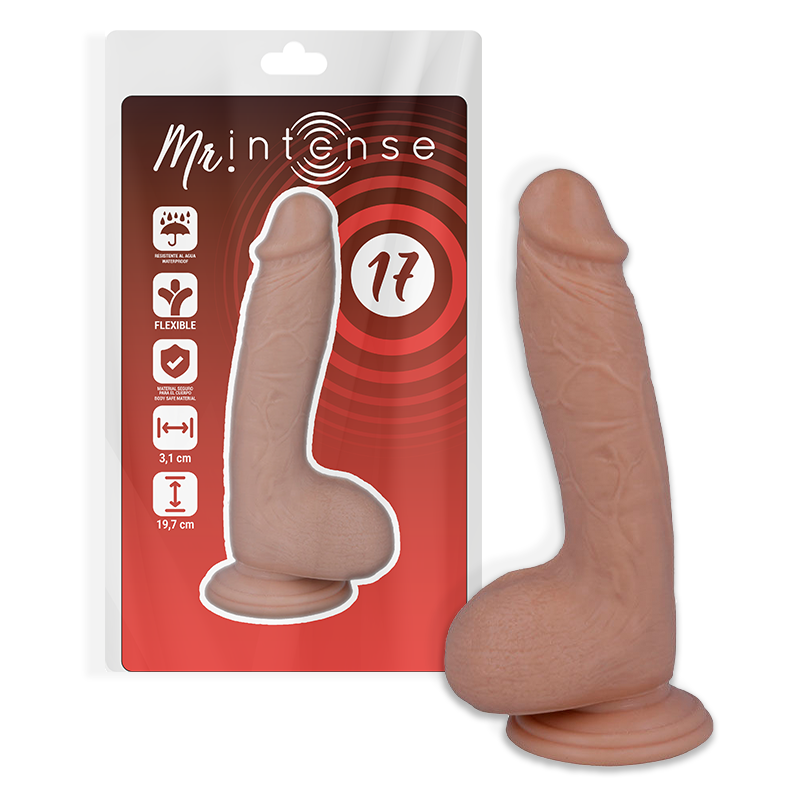 Comprar MR Intense Dildo Realista 19.7 CM – Tacto Suave Con Diseño Natural Para Placer Verdadero-Noxtic