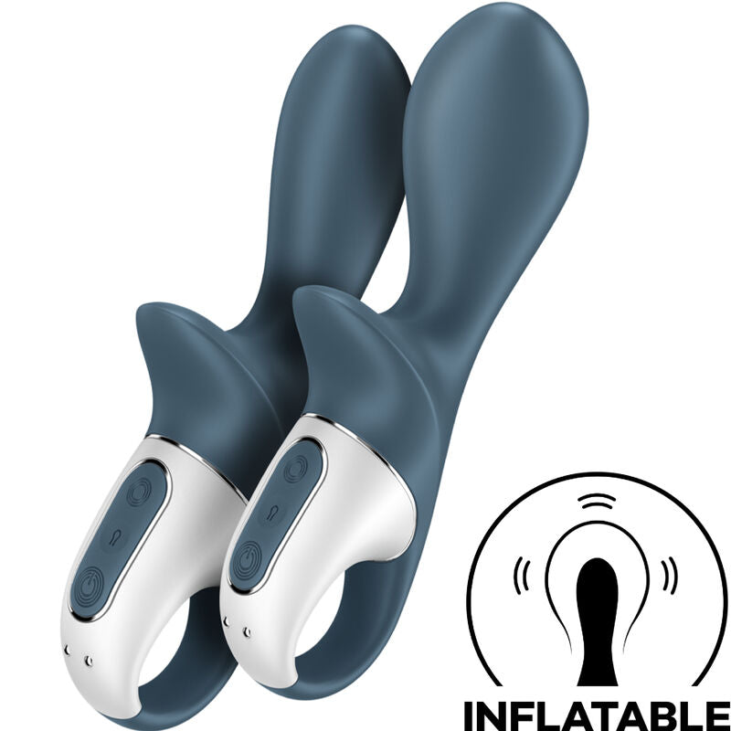 Comprar Satisfyer Air Pump Booty 2 Gris Oscuro – Vibrador Inflable Con Diseño Ergonómico Para Placer Intenso-Noxtic
