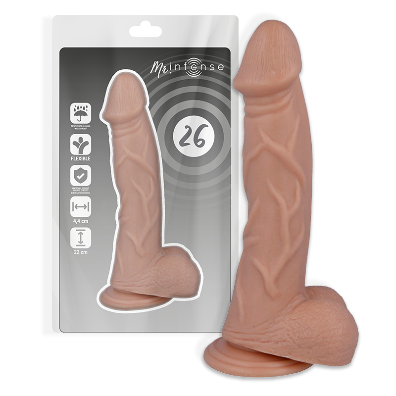 Comprar MR Intense Dildo Realista 22 CM – Textura Suave Para Placer Intimo-Noxtic