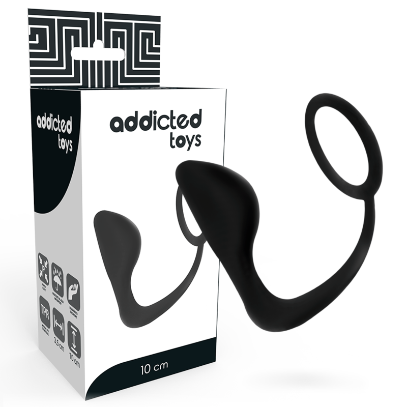 Comprar ADDICTED TOYS Plug Anal Con Anillo – Diseño Innovador Para Placer Intenso-Noxtic