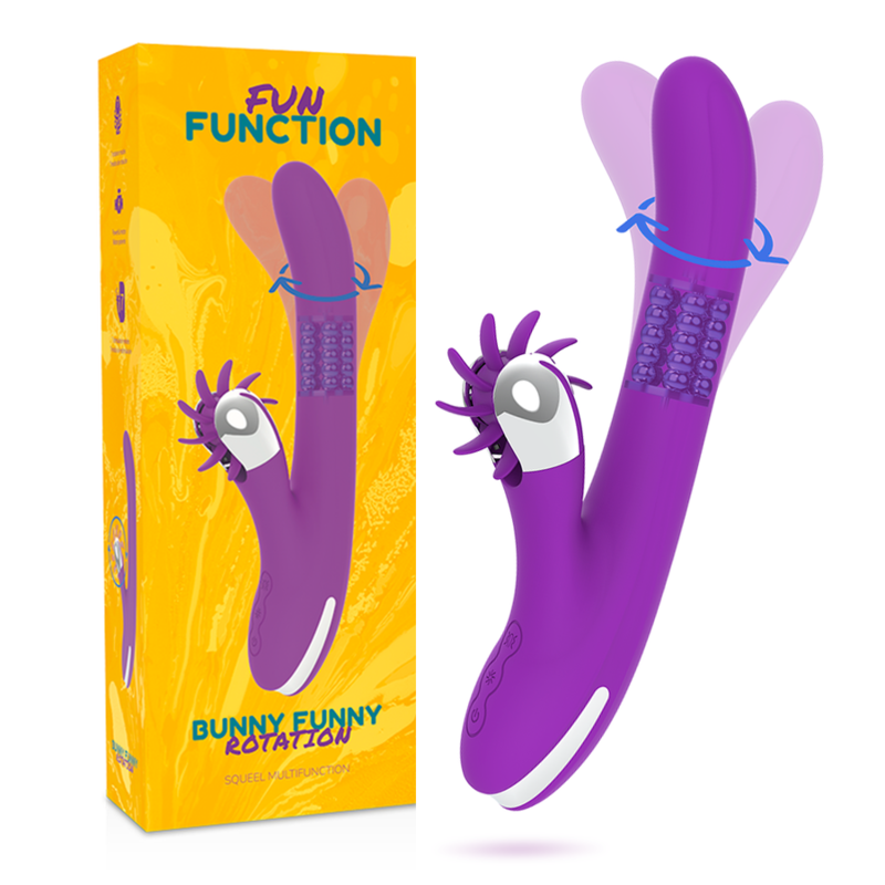 Comprar FUN FUNCTION Bunny Funny Rotation 2.0 – Estimulador Clitoriano Con Patrones De Movimiento Innovadores-Noxtic