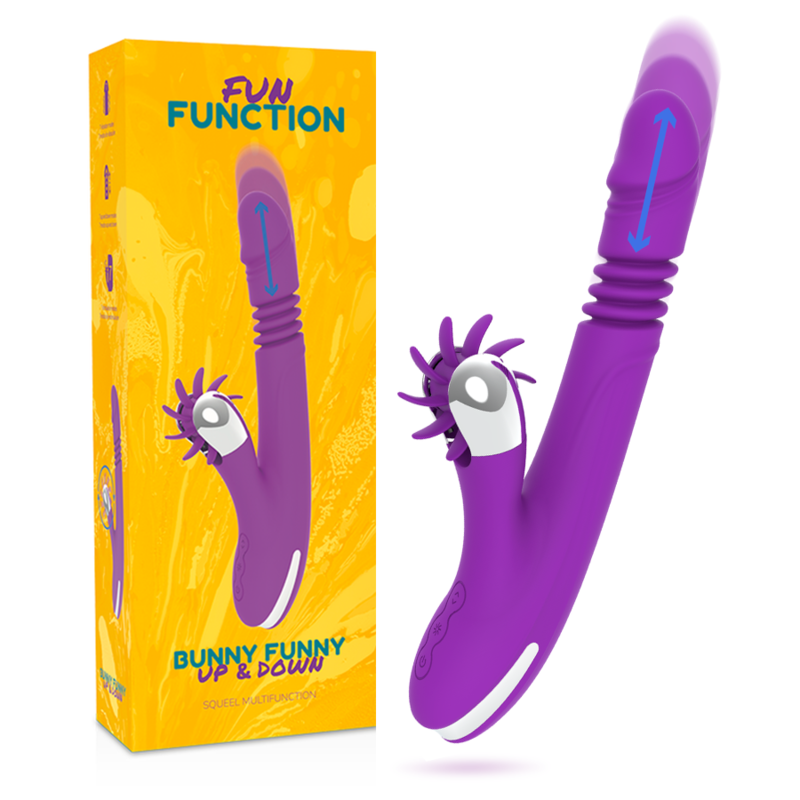 Comprar FUN FUNCTION Bunny Funny Up And Down 2.0 – Estimulador Clitoriano Con Múltiples Patrones De Movimiento-Noxtic
