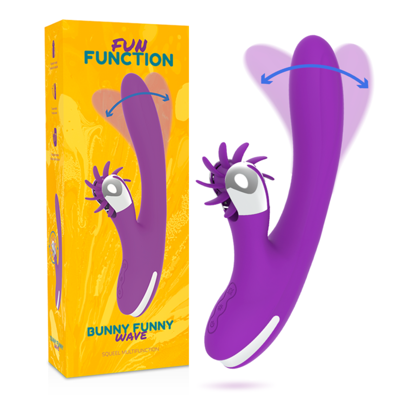 Comprar FUN FUNCTION Bunny Funny Wave 2.0 – Estimulador Clitoriano Con Patrones De Movimiento Diversos-Noxtic