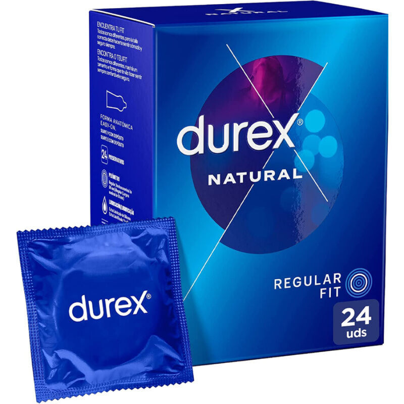 Comprar DUREX Natural Plus 24 Unidades – Protección Confortable De Alta Calidad-Noxtic
