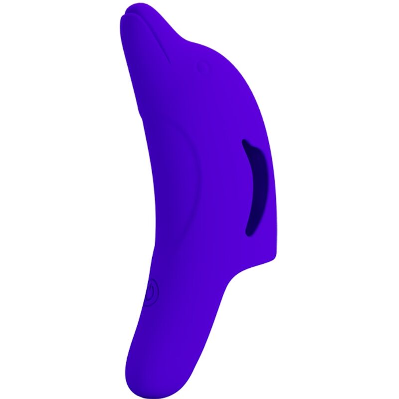 Comprar Pretty Love Delphini Estimulador De Dedo Azul Oscuro – Diseño Ergonómico Con Silicona Médica Para Sensaciones Únicas-Noxtic