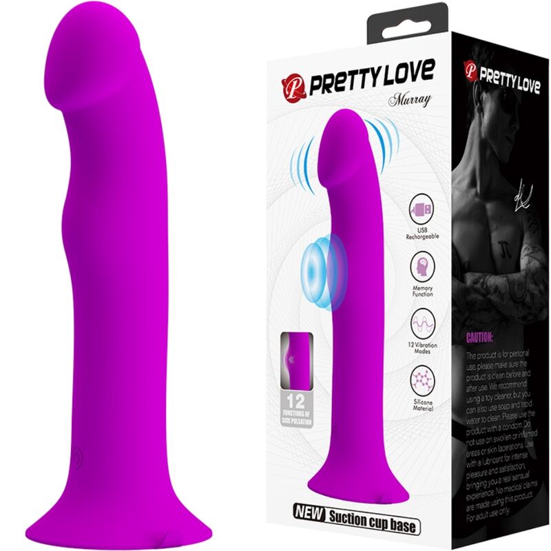 Comprar Pretty Love Murray Vibrador Morado – Estimulador Con Diseño Sofisticado Para Placer Personal-Noxtic