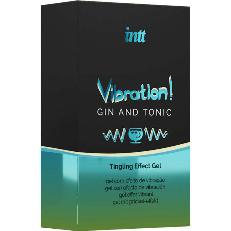 Comprar INTT Gel Vibrador Líquido Gin & Tonic 15ml – Estimulante Con Efecto Refrescante Para Una Experiencia Única-Noxtic