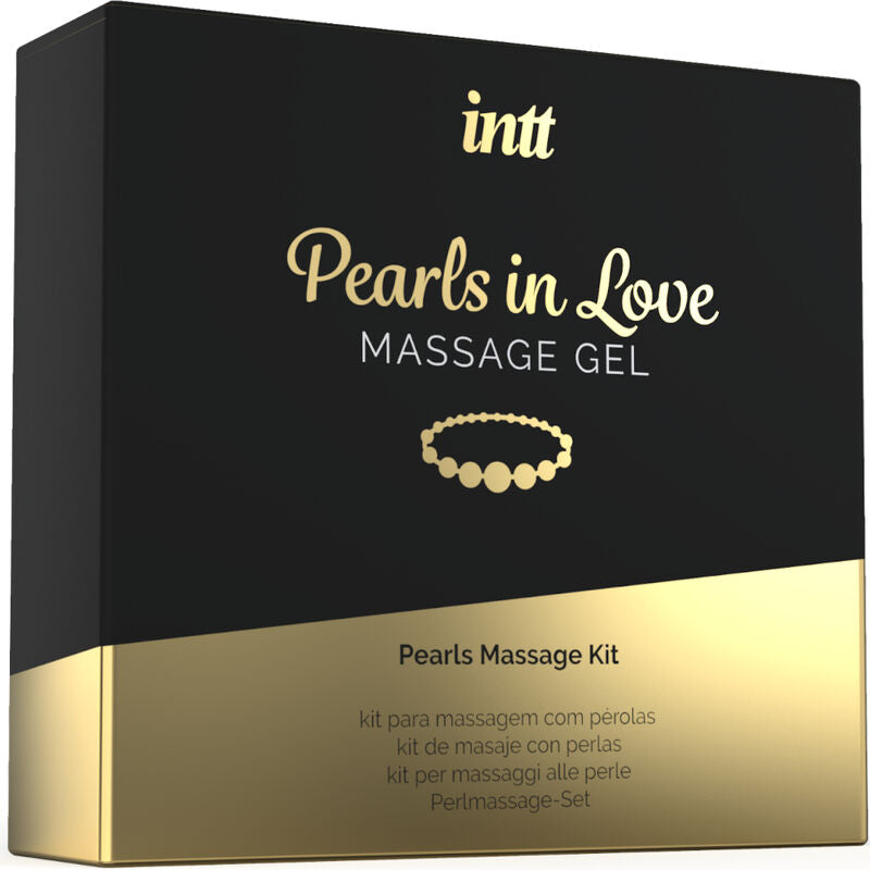 Comprar INTT Pearls In Love – Kit De Masaje Con Gel De Silicona Y Collar De Perlas Elegante-Noxtic