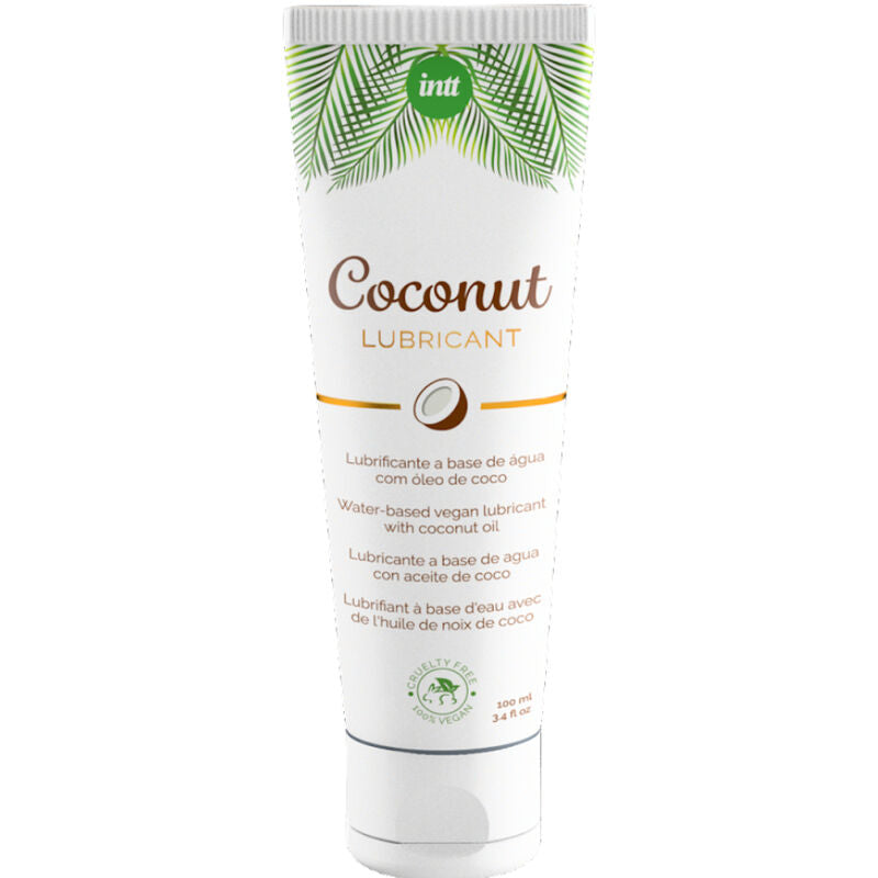 Comprar INTT Lubricante Vegano a Base de Agua Sabor Coco – Hidratación Intensa Con Sabor Delicioso-Noxtic