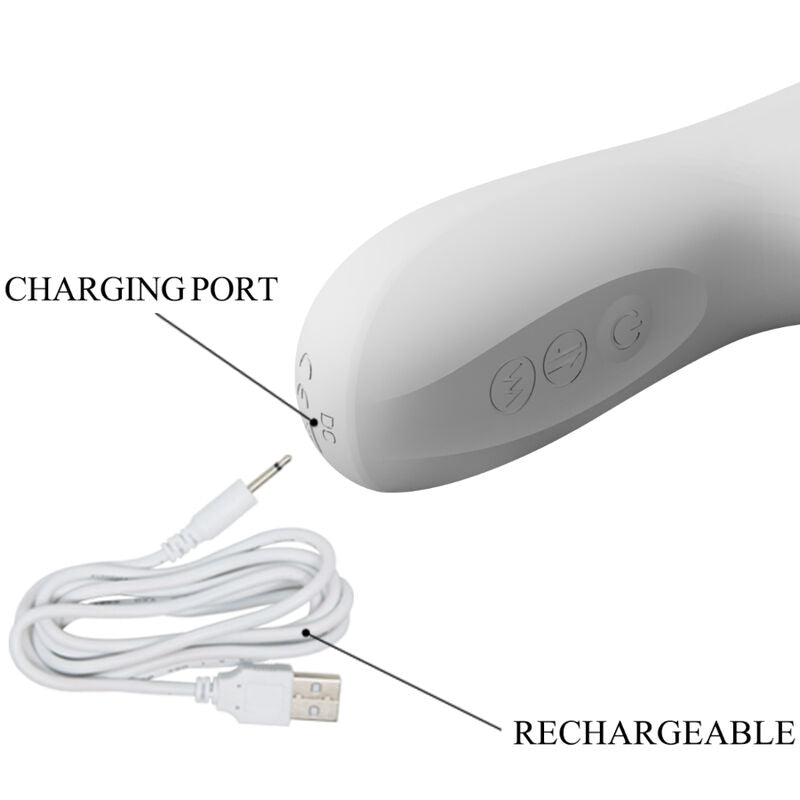 Comprar PRETTY LOVE Reese Vibrador Con Rotación – Diseño Ergonómico Para Estimulación Intensa-Noxtic