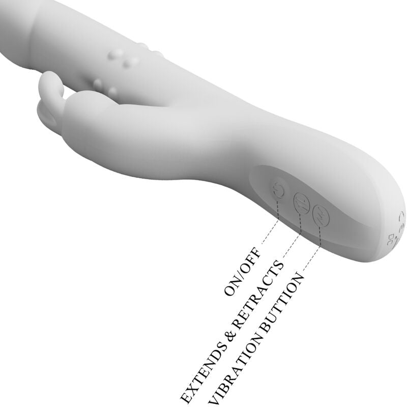 Comprar PRETTY LOVE Reese Vibrador Con Rotación – Diseño Ergonómico Para Estimulación Intensa-Noxtic