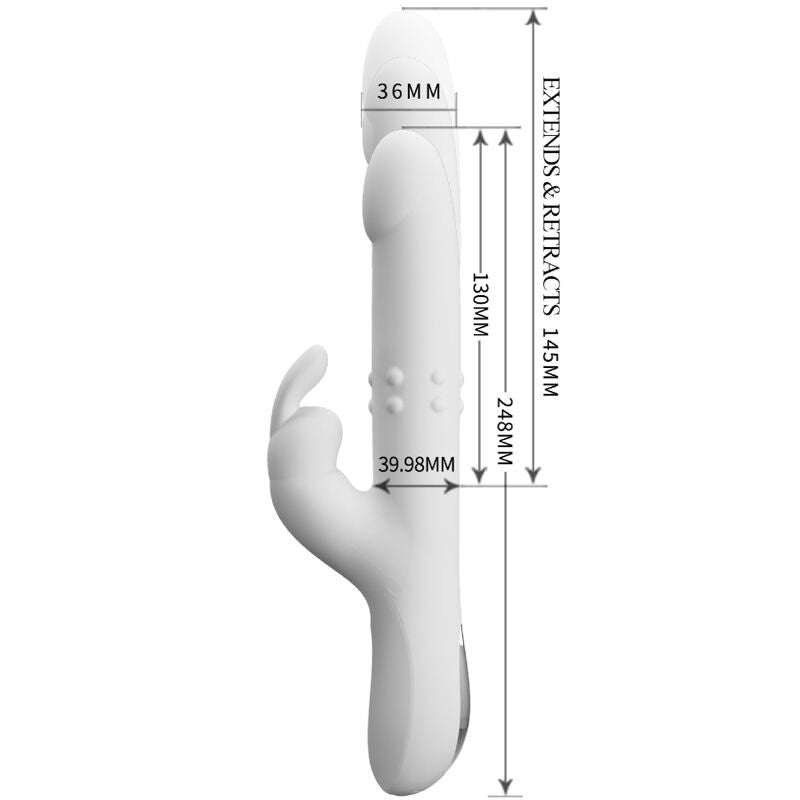 Comprar PRETTY LOVE Reese Vibrador Con Rotación – Diseño Ergonómico Para Estimulación Intensa-Noxtic
