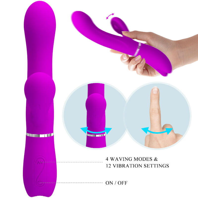 Comprar PRETTY LOVE Vibrador Estimulador Clitoridiano – Diseño Ergonómico Para Placer Personal-Noxtic