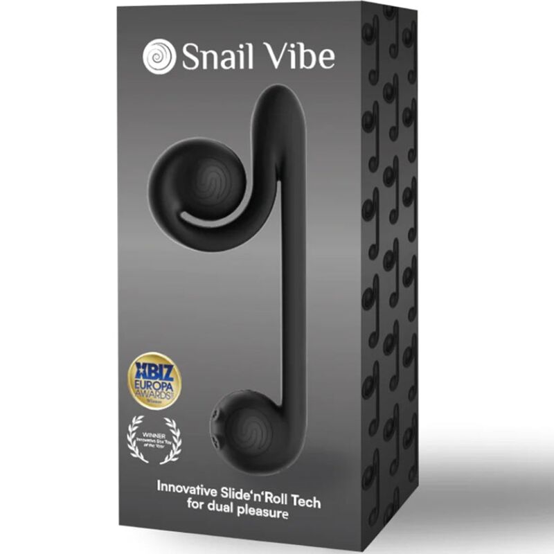 Comprar SNAIL VIBE Vibrador Multiacción Negro – Diseño Recargable Para Experiencia Sensorial Inigualable-Noxtic